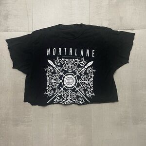 Cropped Band T Shirt